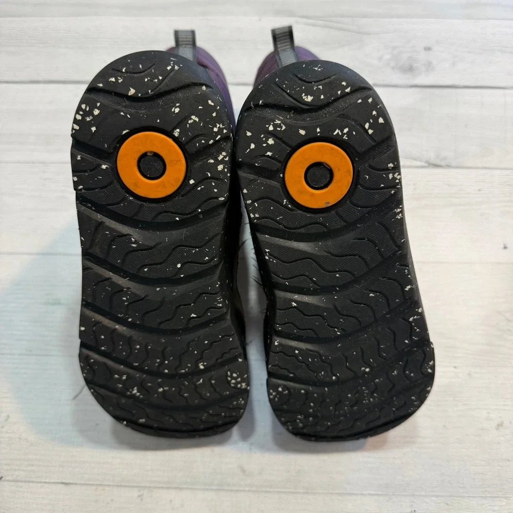 BOGS girls skyline snowcata winter snow boots purple‎ youth size 2